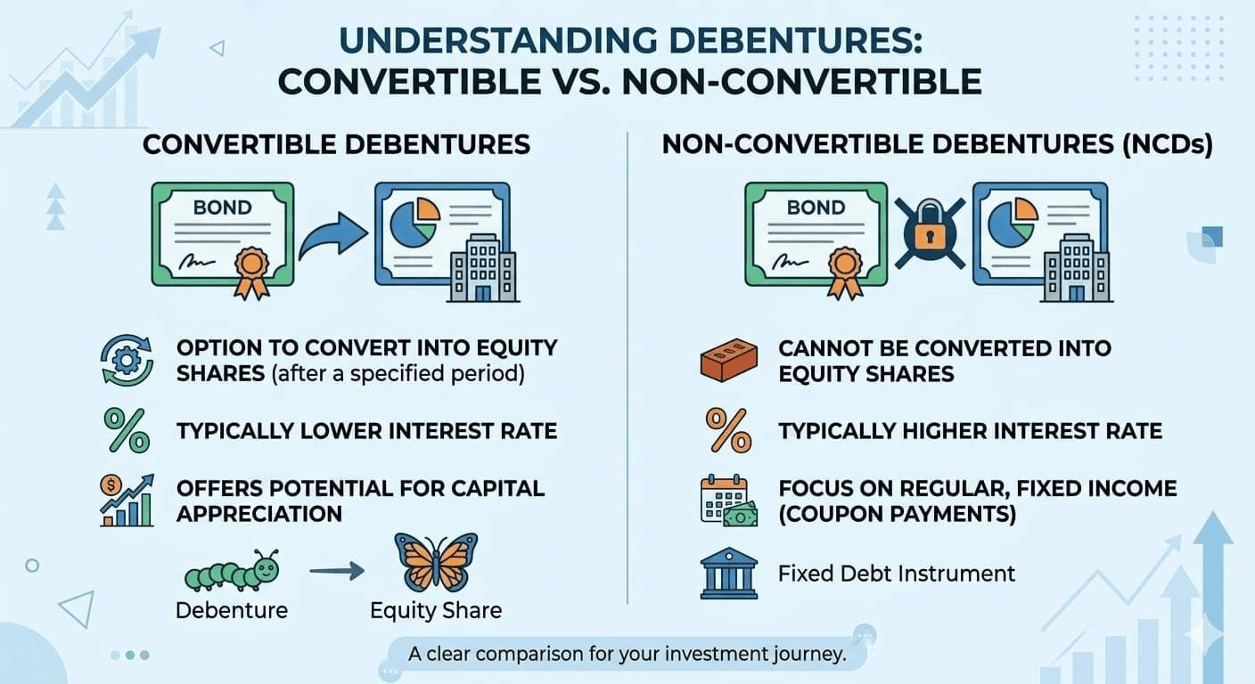 What is a Non Convertible Debenture